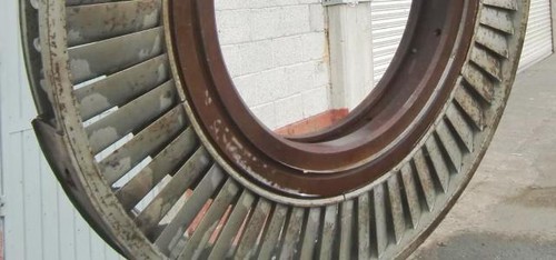 GE FR 5001 2nd stage nozzle ring segment